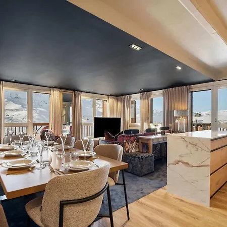Lägenhet Luxurious With Ski-in And Out Access In Centre Val Thorens